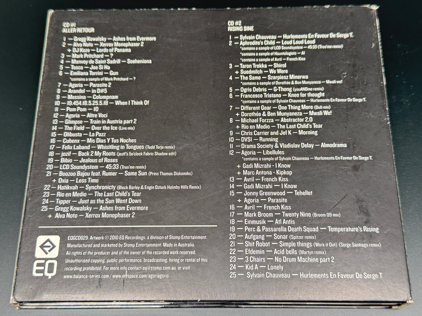 Agoria Balance 016 2×CD