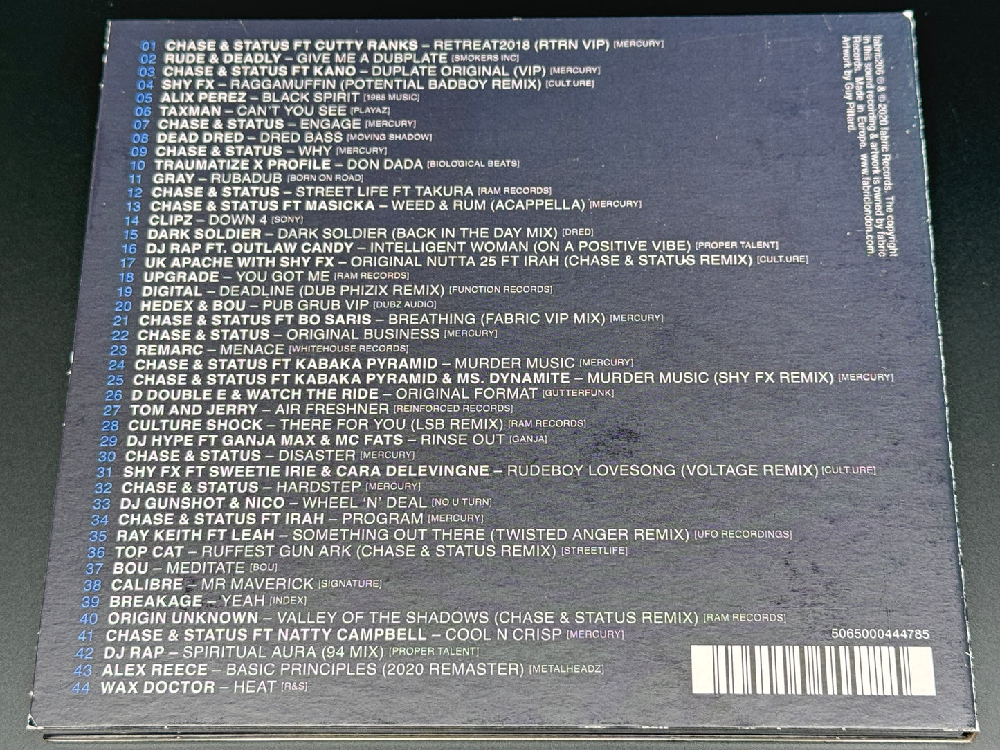 Chase & Status Fabric Presents RTRN II Fabric206