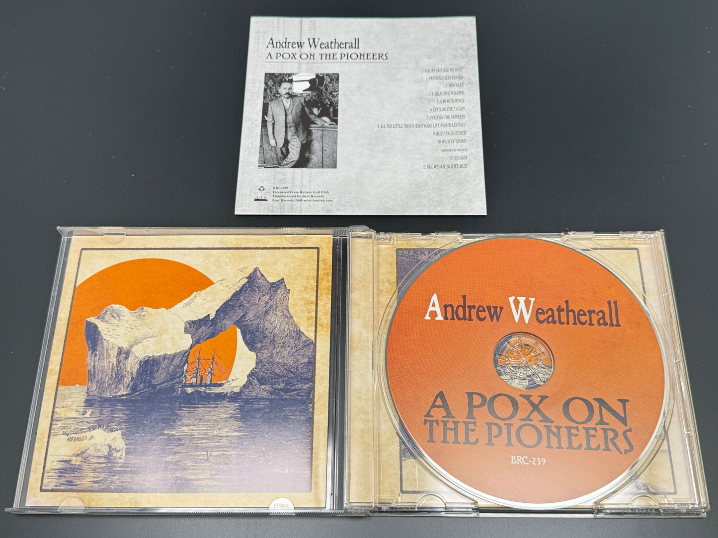 Andrew Weatherall A Pox On The Pioneers Japan Import Bonus Track+1