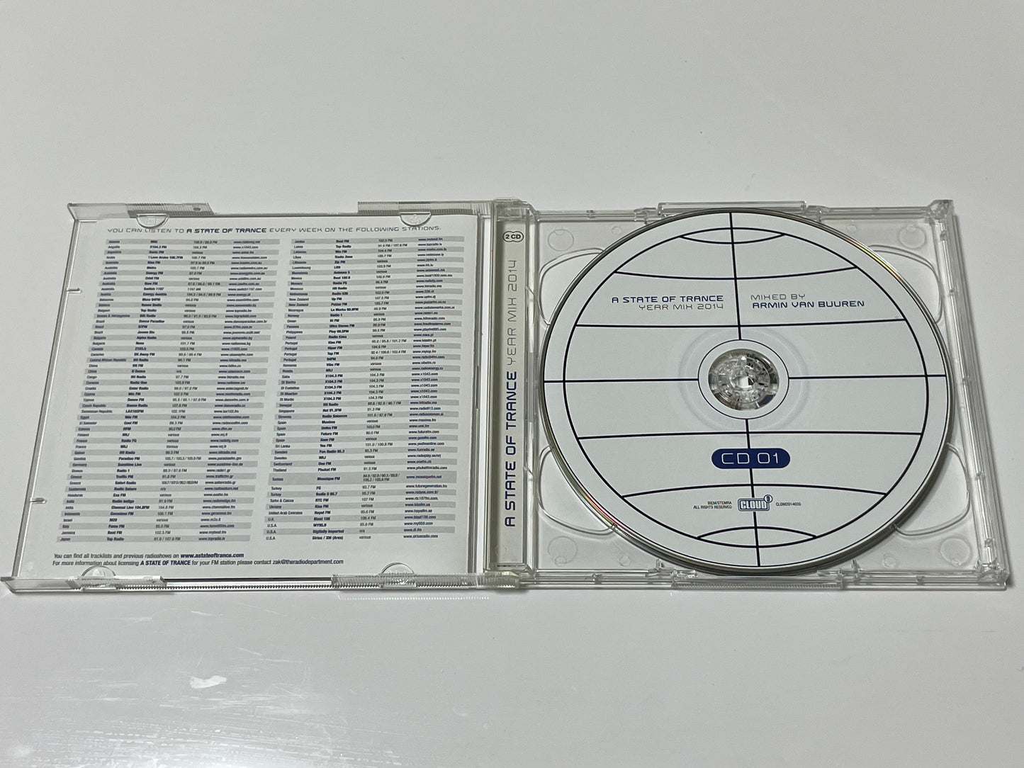 Armin Van Buuren A State of Trance Year Mix 2014 2×CD