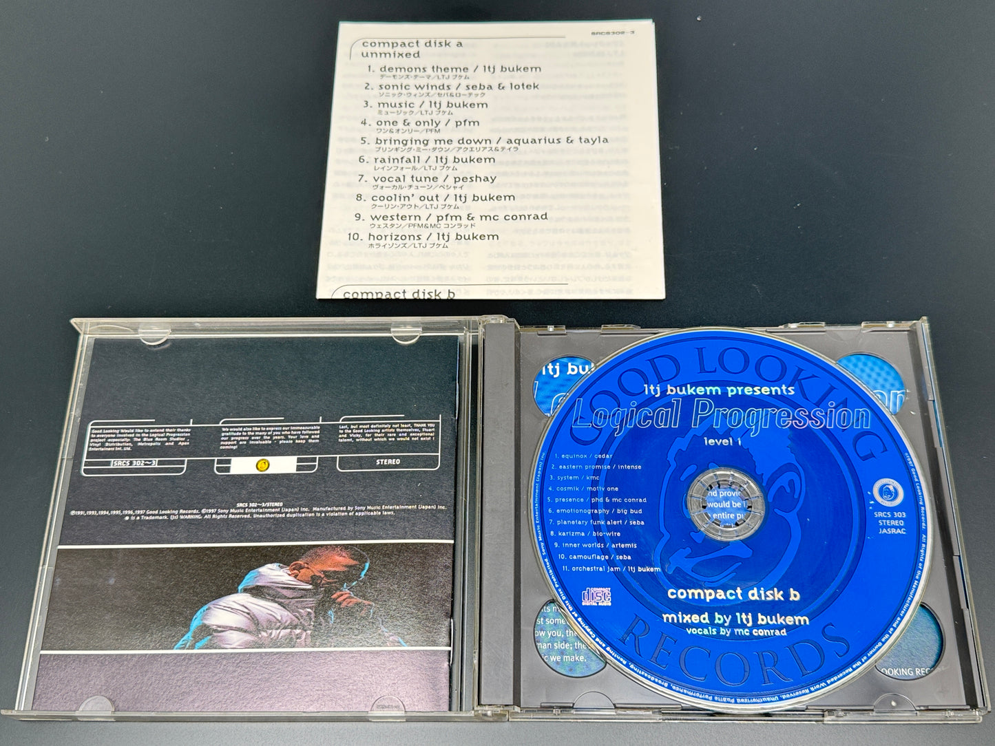LTJ Bukem Logical Progression Level 1 Japan Import 2CD SRCS 302~3