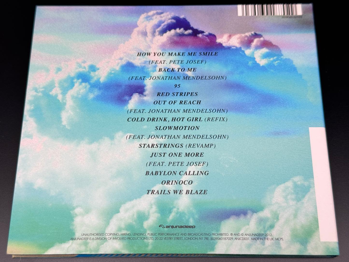 Jody Wisternoff Trails We Blaze Anjunadeep