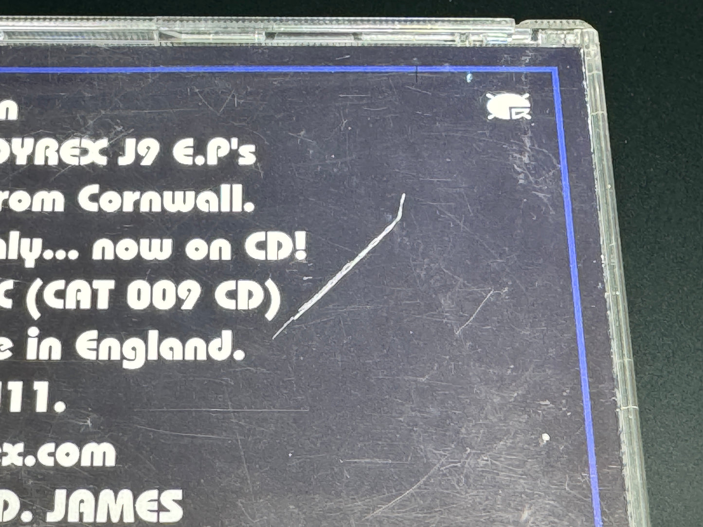 Aphex Twin Caustic Window Compilation AFX CAT 009 CD