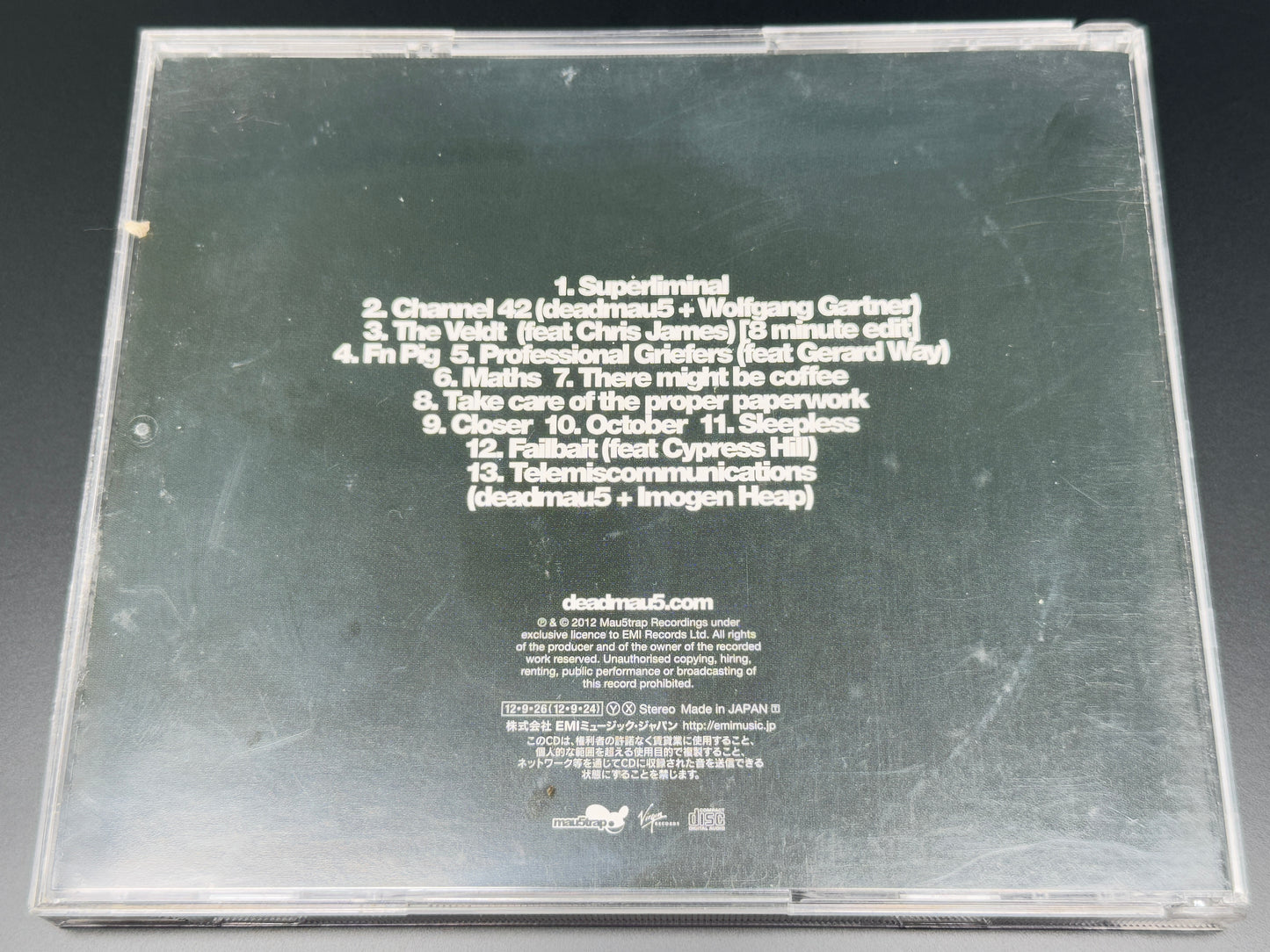 Deadmau5 >Album Title Goes Here< Japan Import TOCP-71388