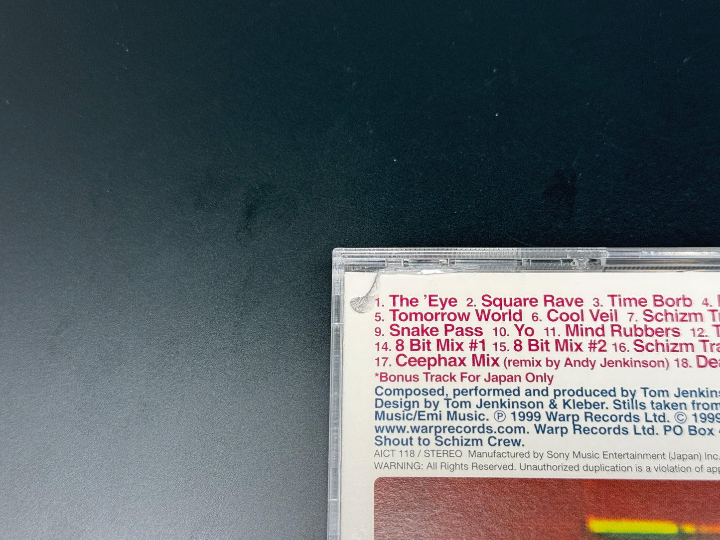 Squarepusher Selection Sixteen Japan Import Bonus Track+1