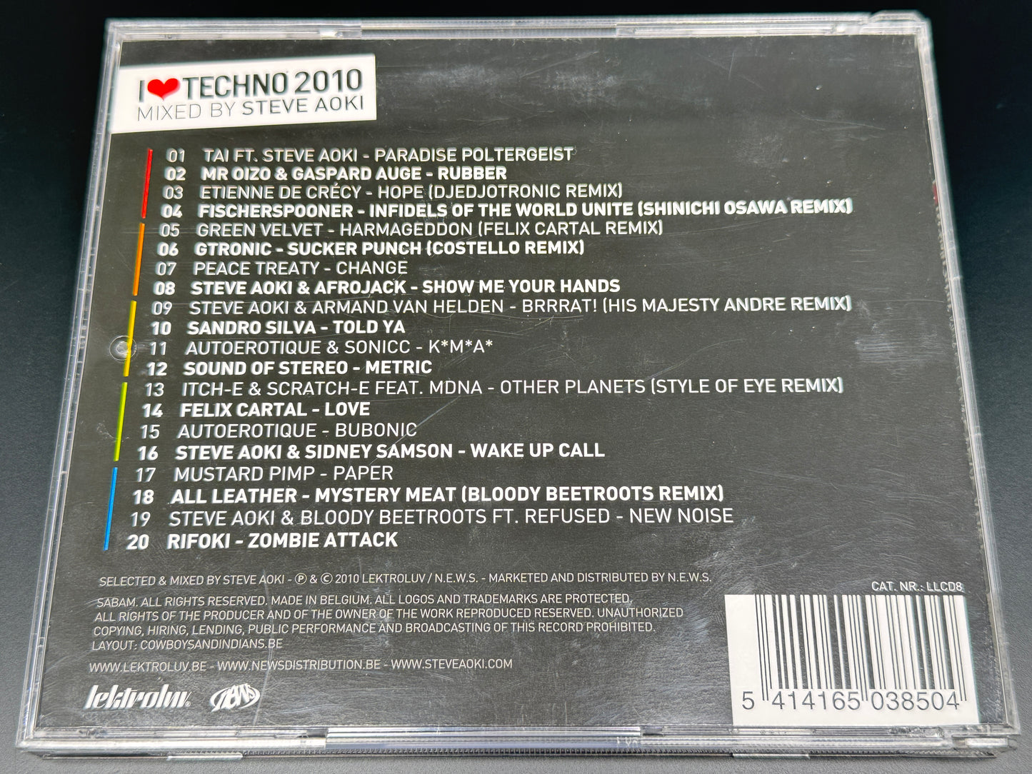 Steve Aoki I Love Techno 2010