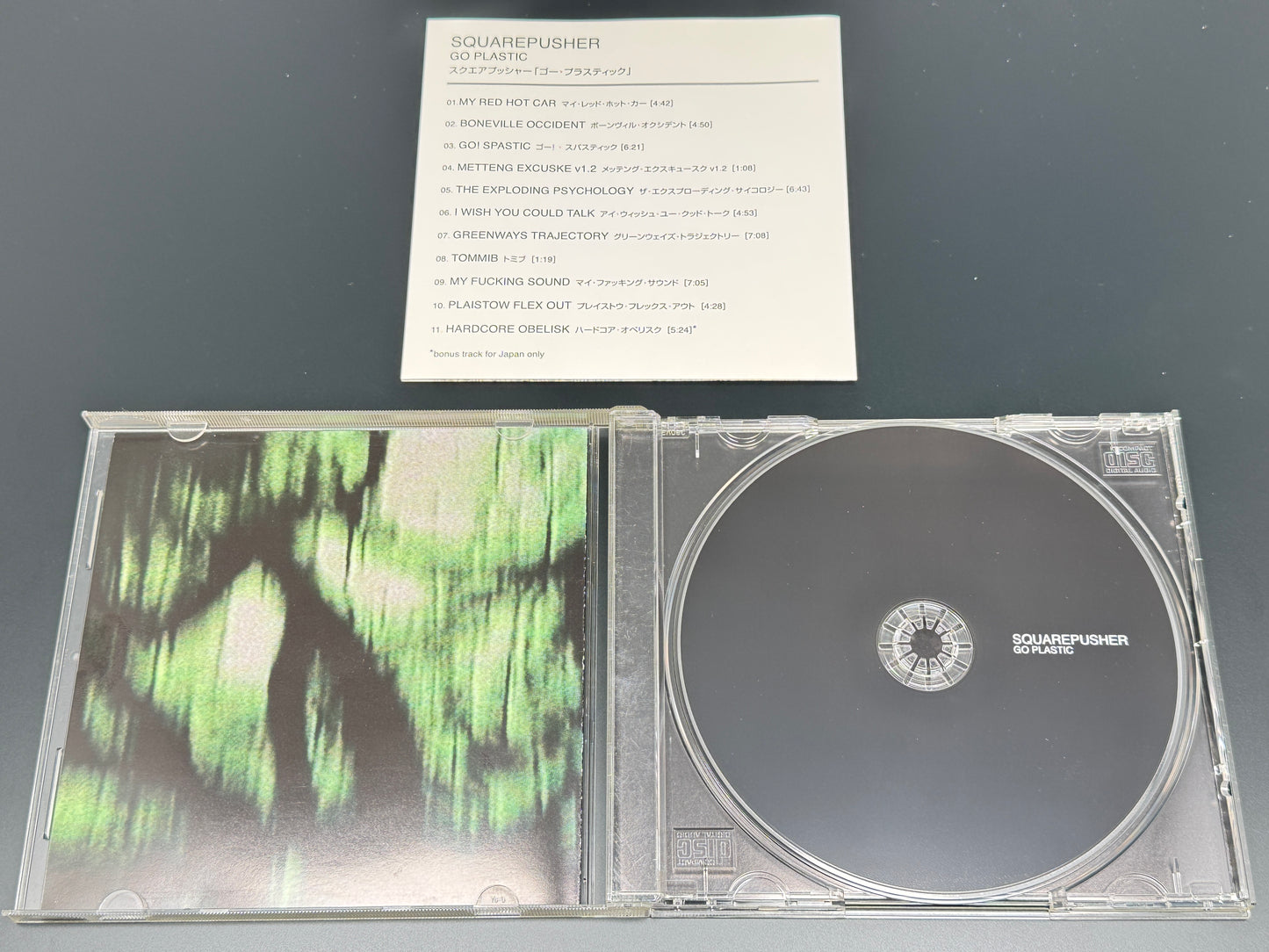 Squarepusher Go Plastic Japan Import Bonus Track+1