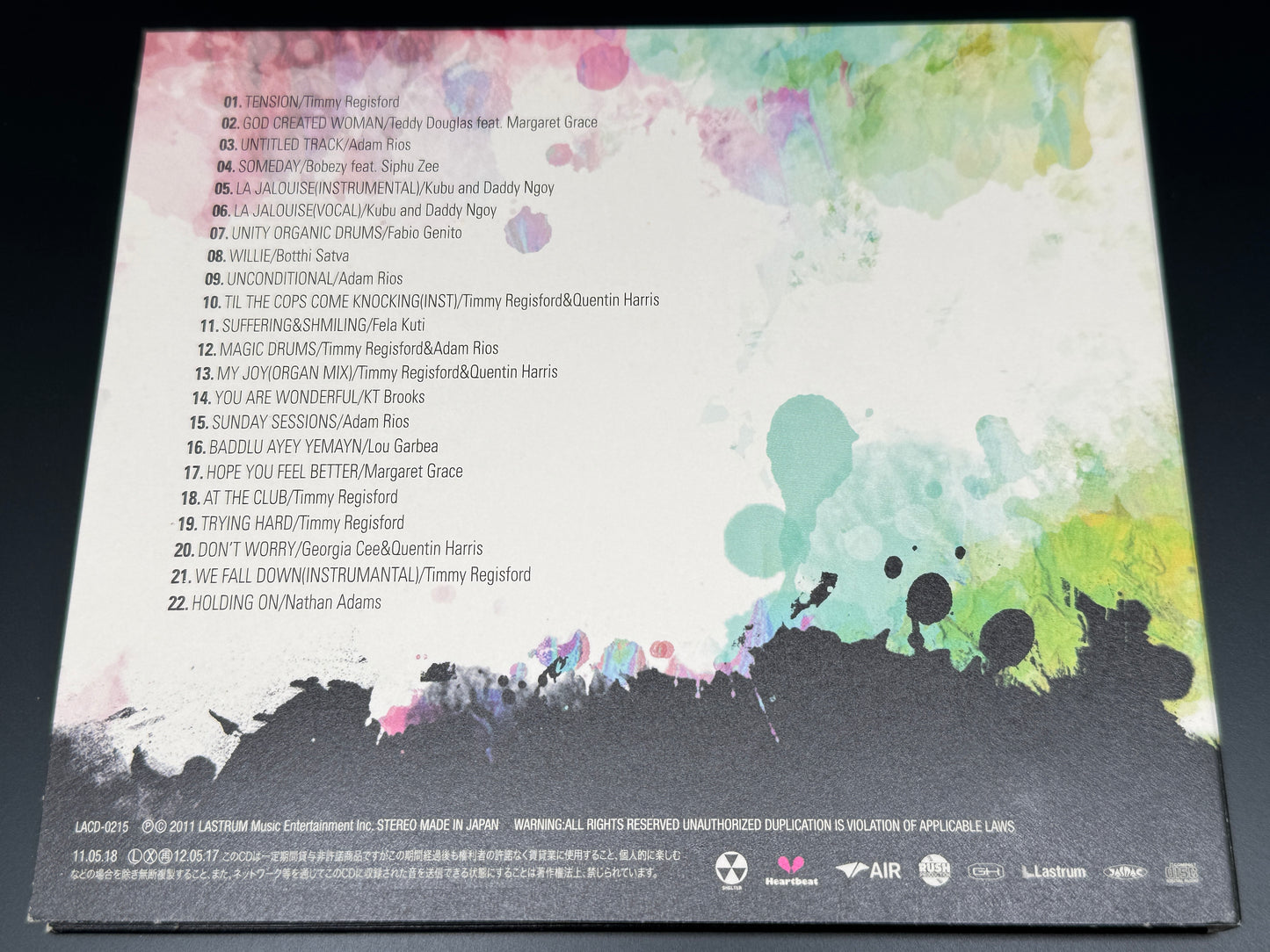 Timmy Regisford Heartbeat Presents × AIR Japan Import LACD-0215