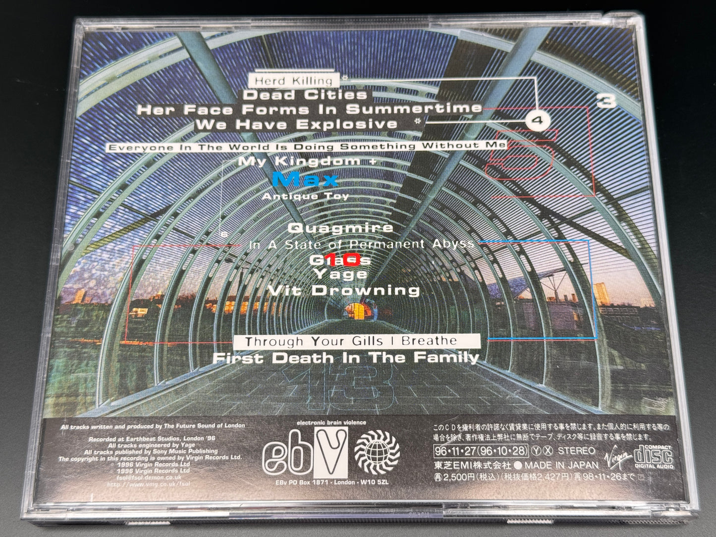 The Future Sound Of London Dead Cities Japan Import VJCP-25275