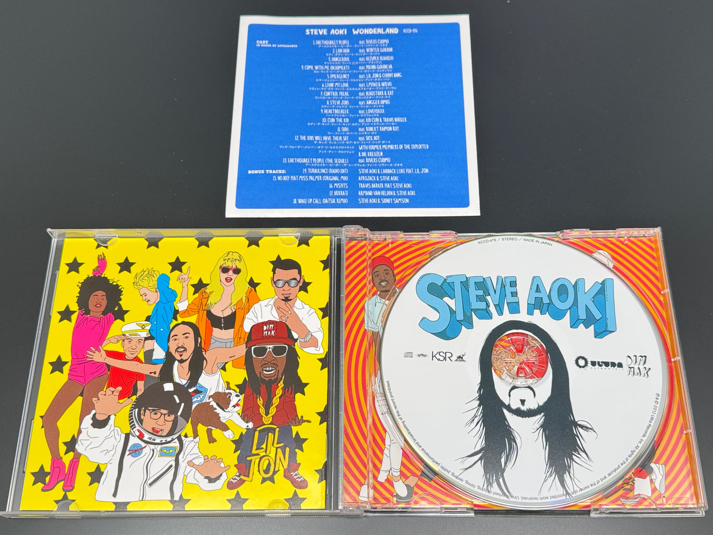 Steve Aoki Wonderland Japan Import Bonus Tracks+5 SICP-5913 LMFAO NERVO Afrojack