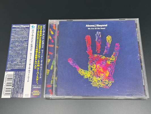 Above & Beyond We Are All We Need Japan Import Bonus Track+1 AVCD-93056