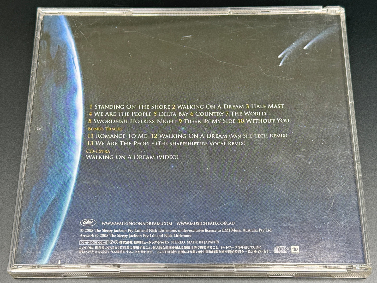 Empire Of The Sun Walking On A Dream Japanese CD Bonus Tracks+3 & Video