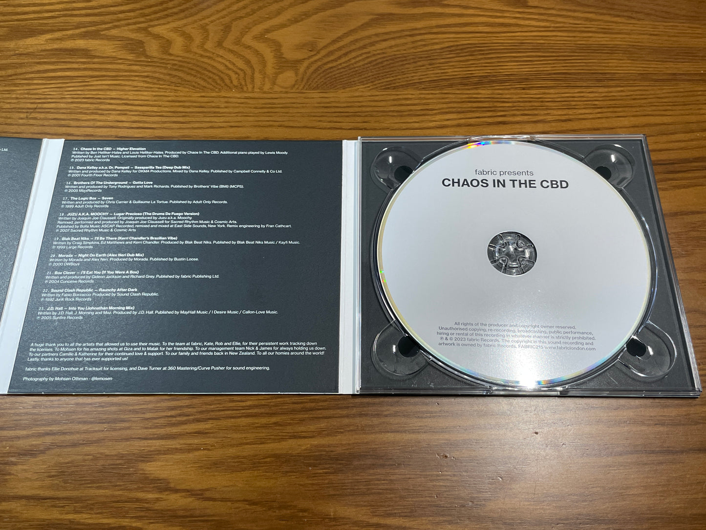 CHAOS IN THE CBD fabric presents