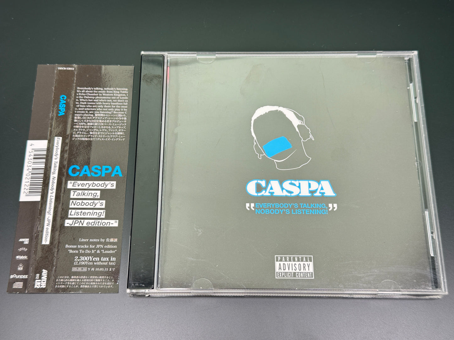 Caspa Everybody's Talking.Nobody's Listening! JPN Edition Japan Import Bonus Tracks