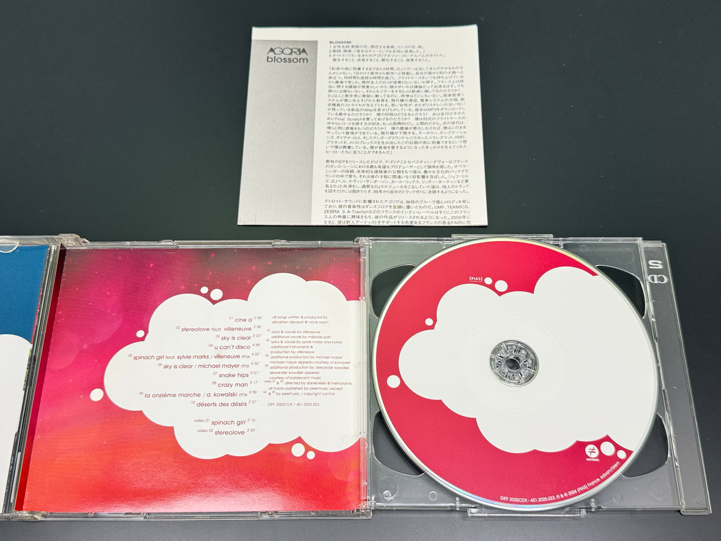 Agoria Blossam Japan Import Tricky Michael Mayer 2CD