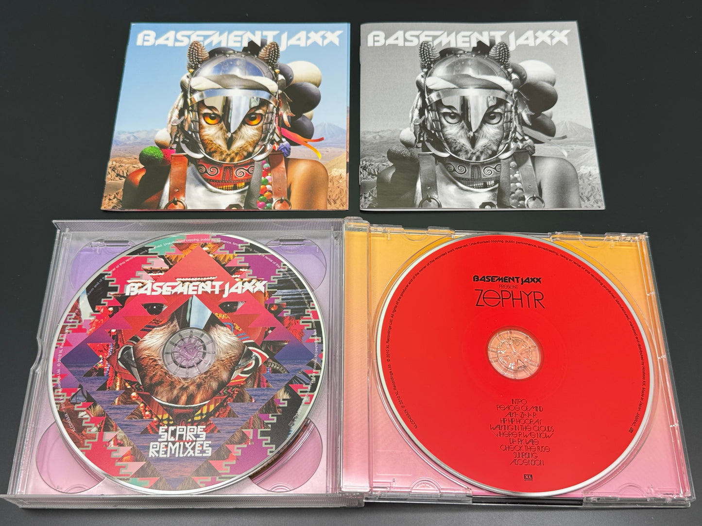 Basement Jaxx Scars Zephyr Special Edition Japan Import 3CD All 34 Tracks