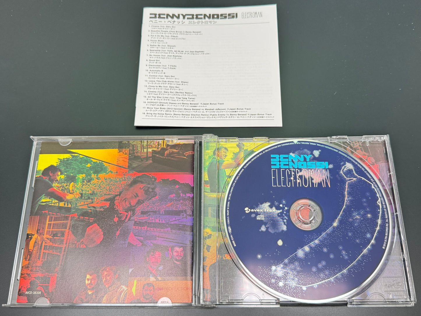Benny Benassi Electroman Japan Import Bonus Tracks+3 Skrillex AVCD-38308