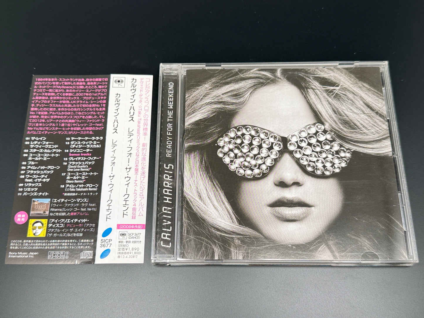 Calvin Harris Ready For The Weekend Japan Import Bonus Tracks Nero SICP-3677