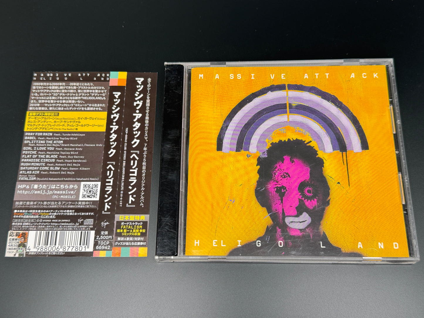 Massive Attack Heligoland Japan Import Bonus Track+1 TOCP-66942