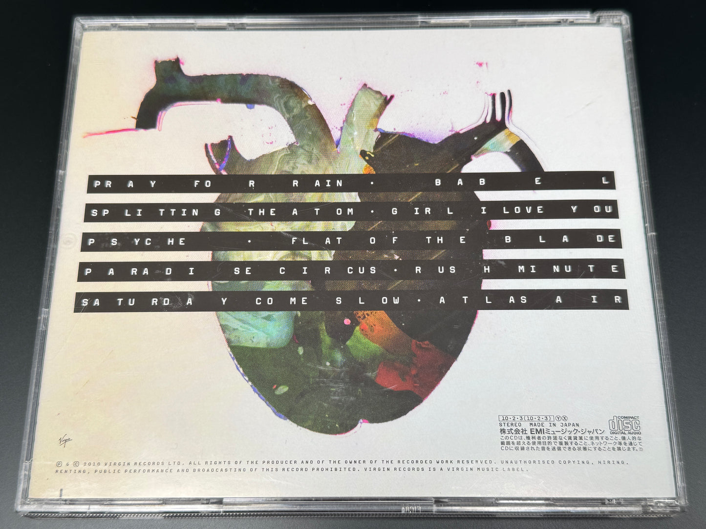 Massive Attack Heligoland Japan Import Bonus Track+1 TOCP-66942