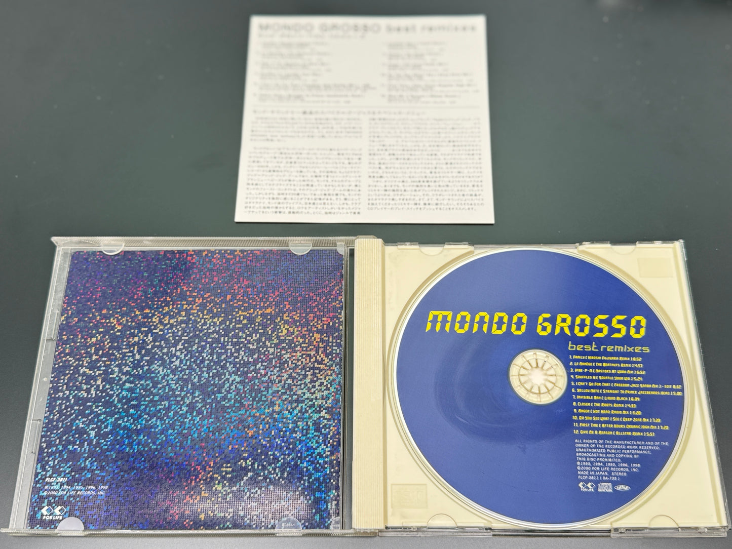 Mondo Grosso Best Remixes Masters At Work,Hiroshi Fujiwara,The Roots Remix