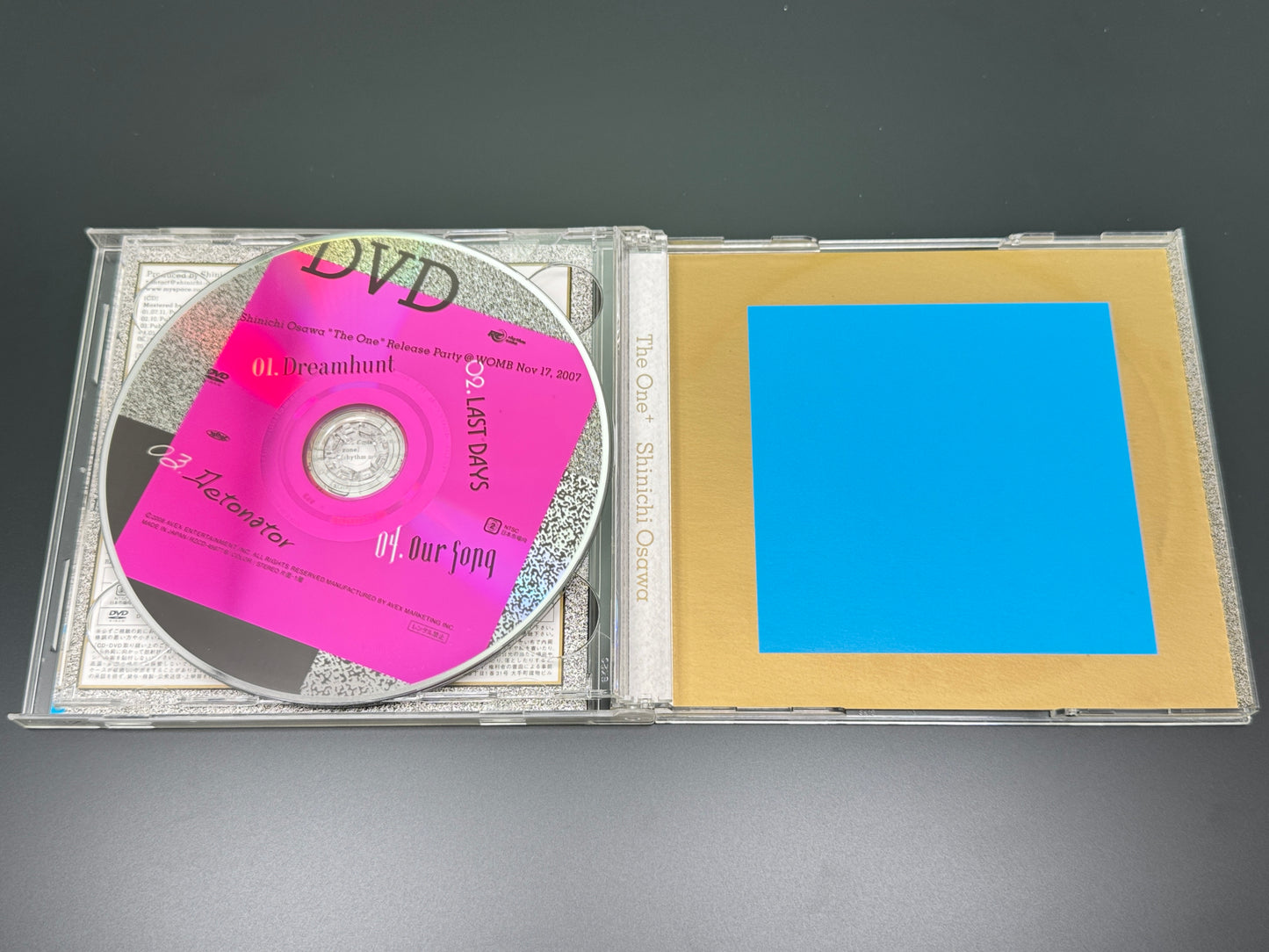 Shinichi Osawa The One⁺ Japan Import Armand Van Helden,Van She,Alex Gopher Remix CD+DVD