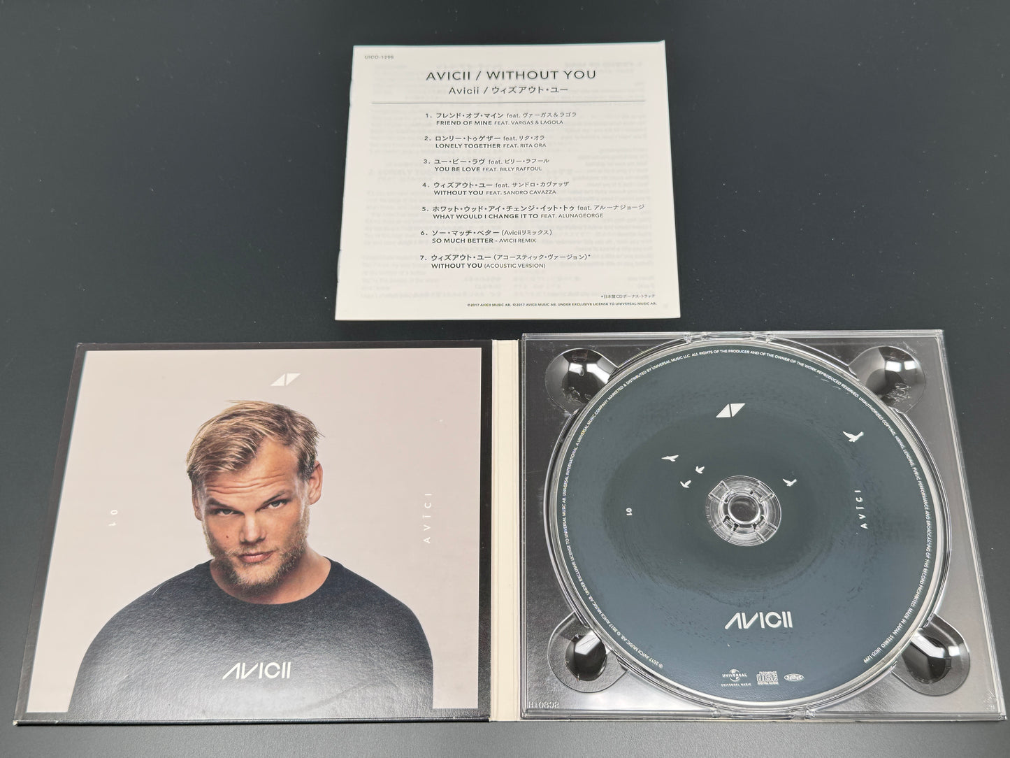 Avicii Without You Japan Import Bonus Tracks+1 UICO-1299