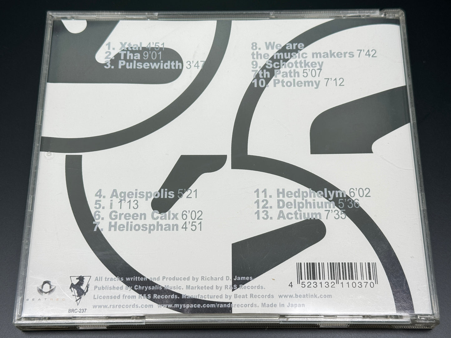 Aphex Twin Selected Ambient Works 85-92 Japan Import BRC-237