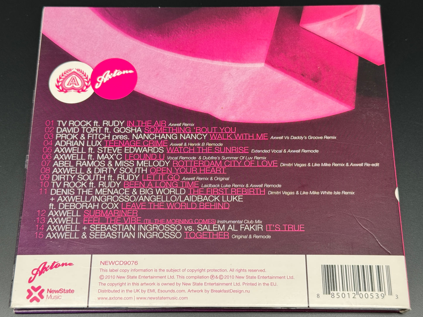 Axwell Axtone Volume One Swedish House Mafia Sebastian Ingrosso