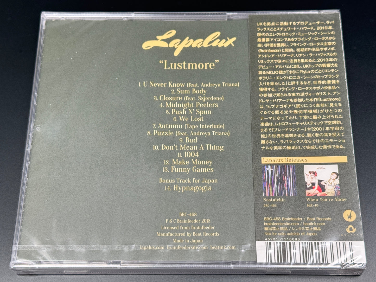 Lapalux Lustmore