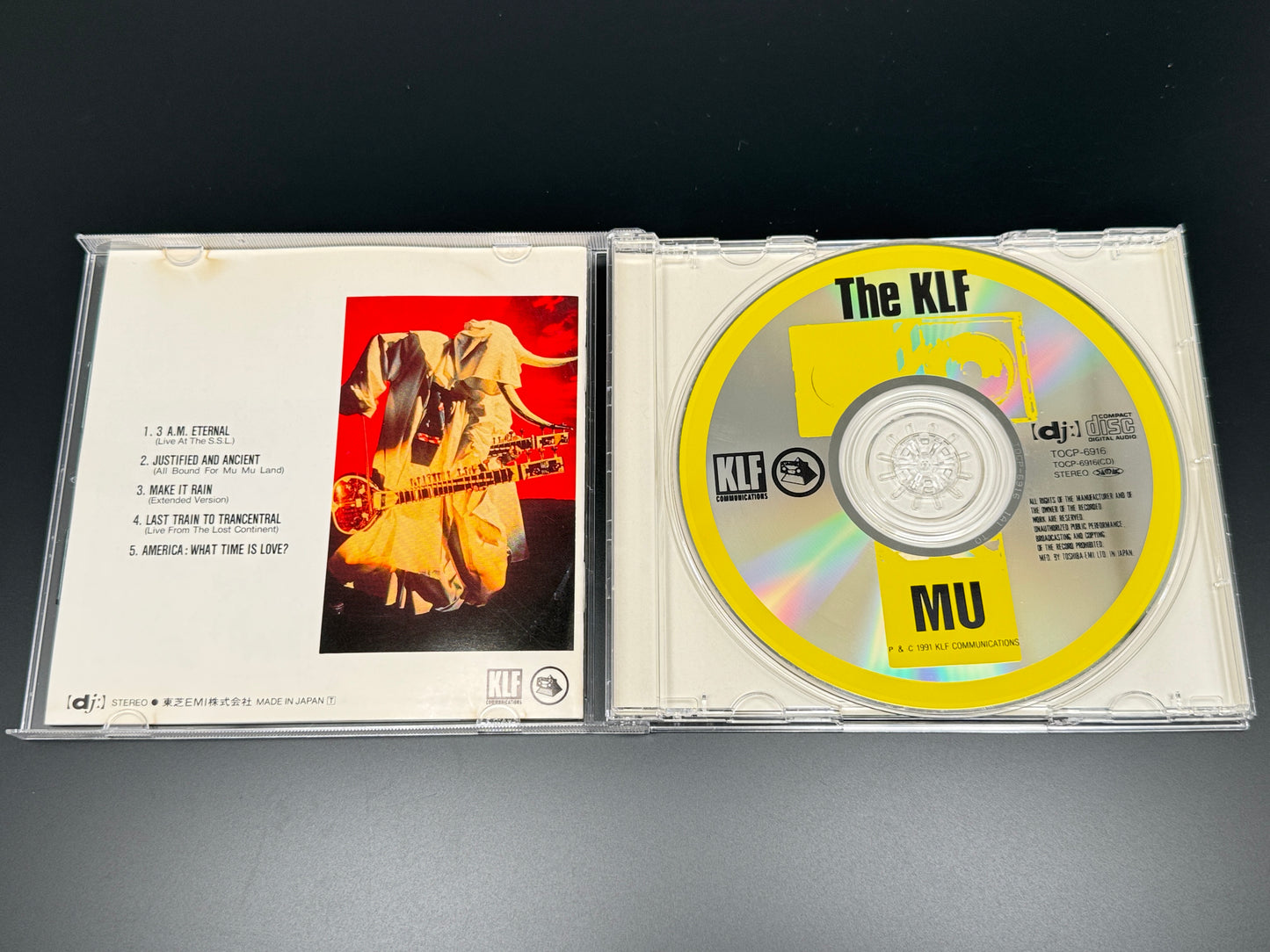 The KLF MU Japanese CD TOCP-6916