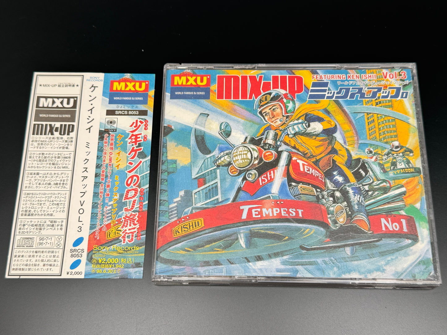 Ken Ishii Mix-Up Vol.3 Japanese CD Moby,Sakamoto Ryuichi SRCS-8053