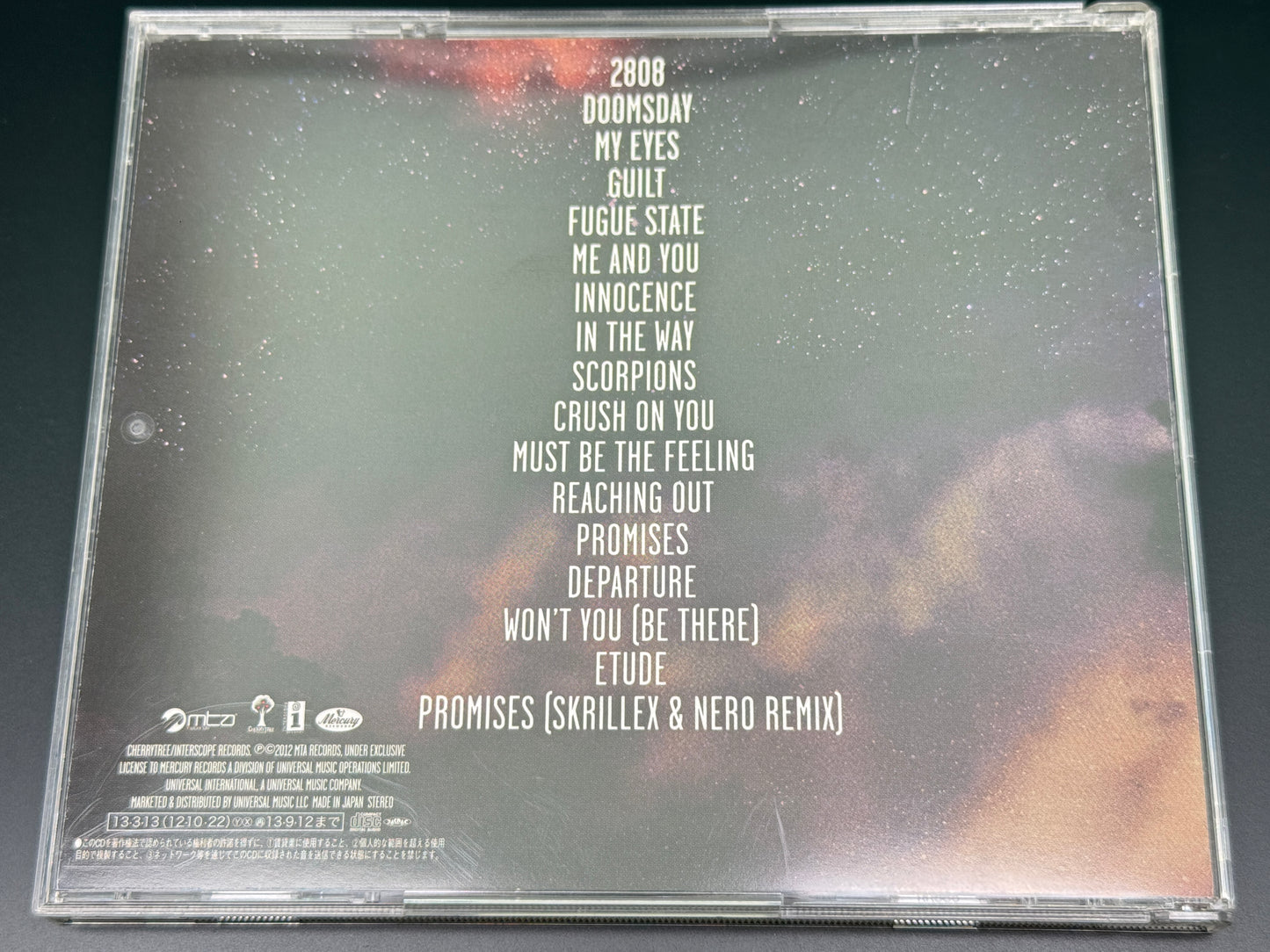 Nero Welcome Reality + Japan Import Bonus Tracks