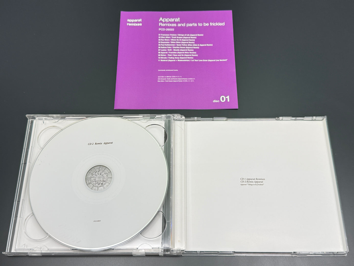 Apparat Things To Be Frickled Japan Import 2CD Bonus Track Telefon Tel Aviv,Ellen Allien