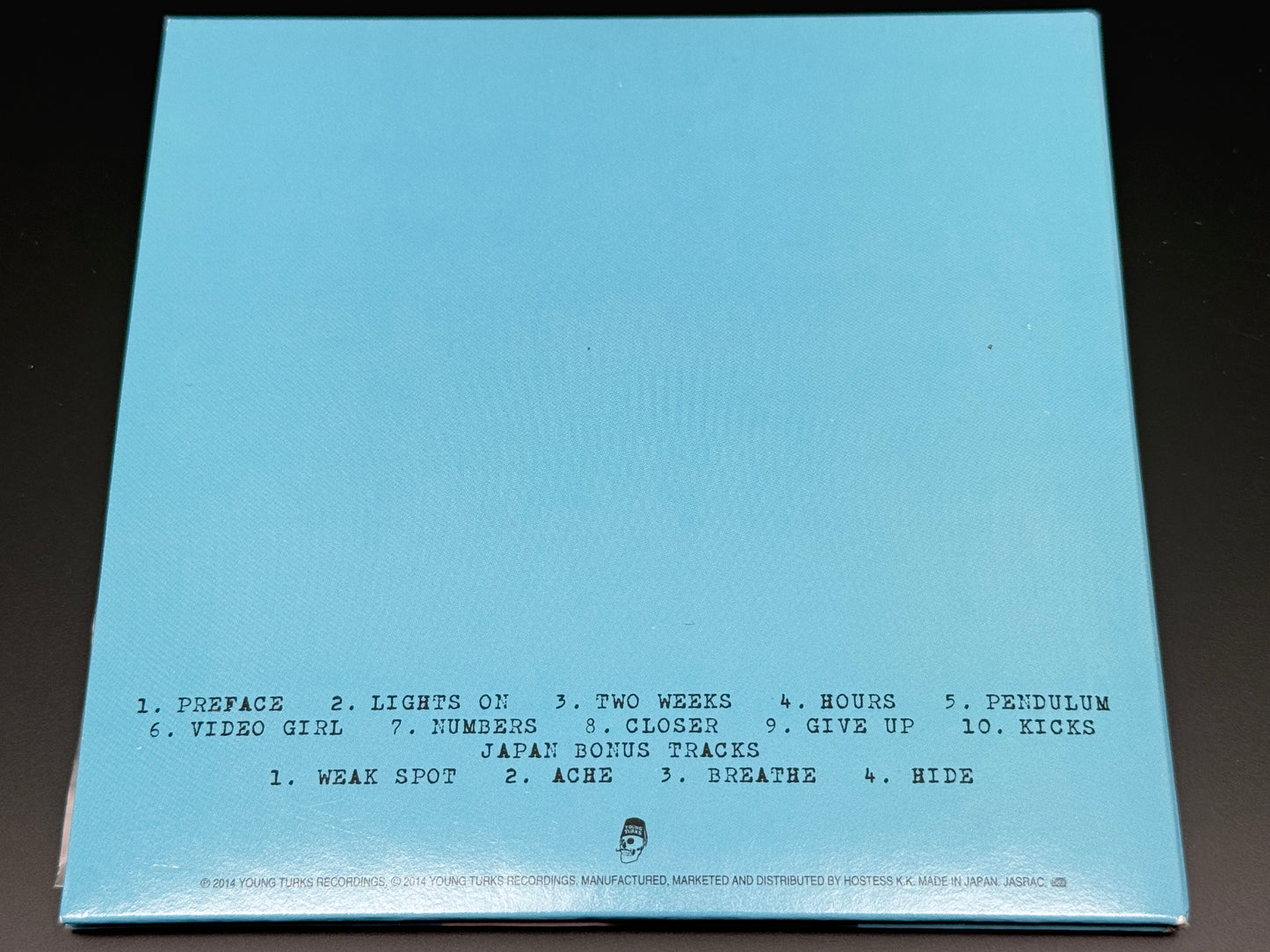 FKA twigs LP1 Japan Import Bonus Tracks+4 BGJ-10207