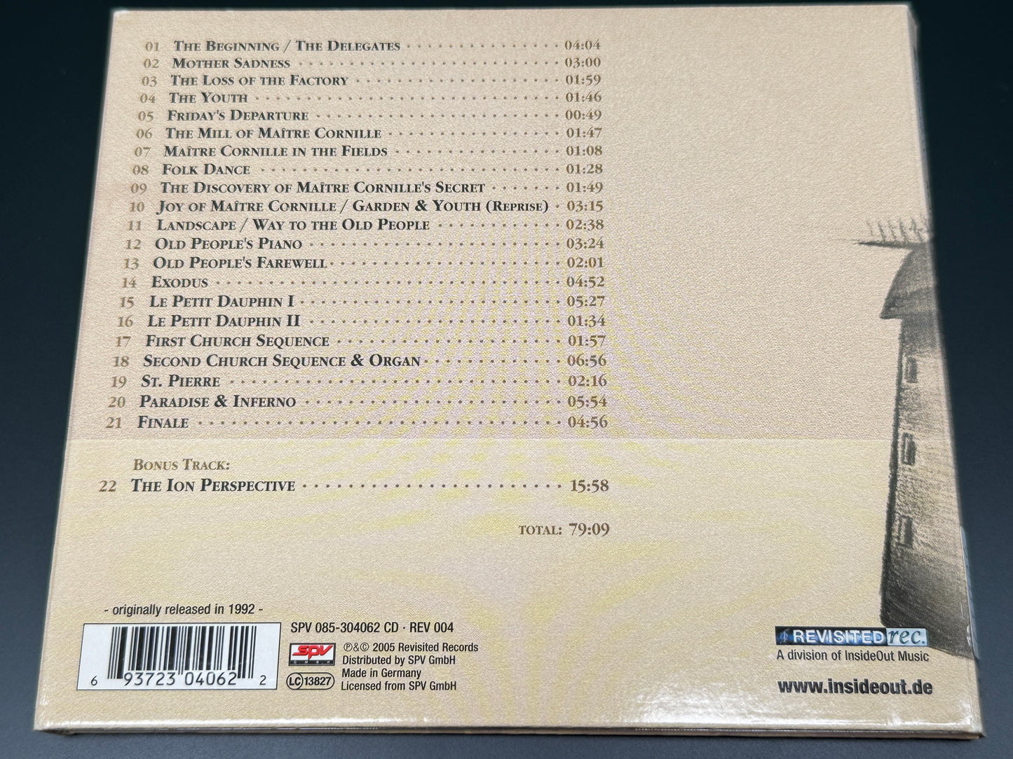 Klaus Schulze Le Moulin De Daudet REV 004