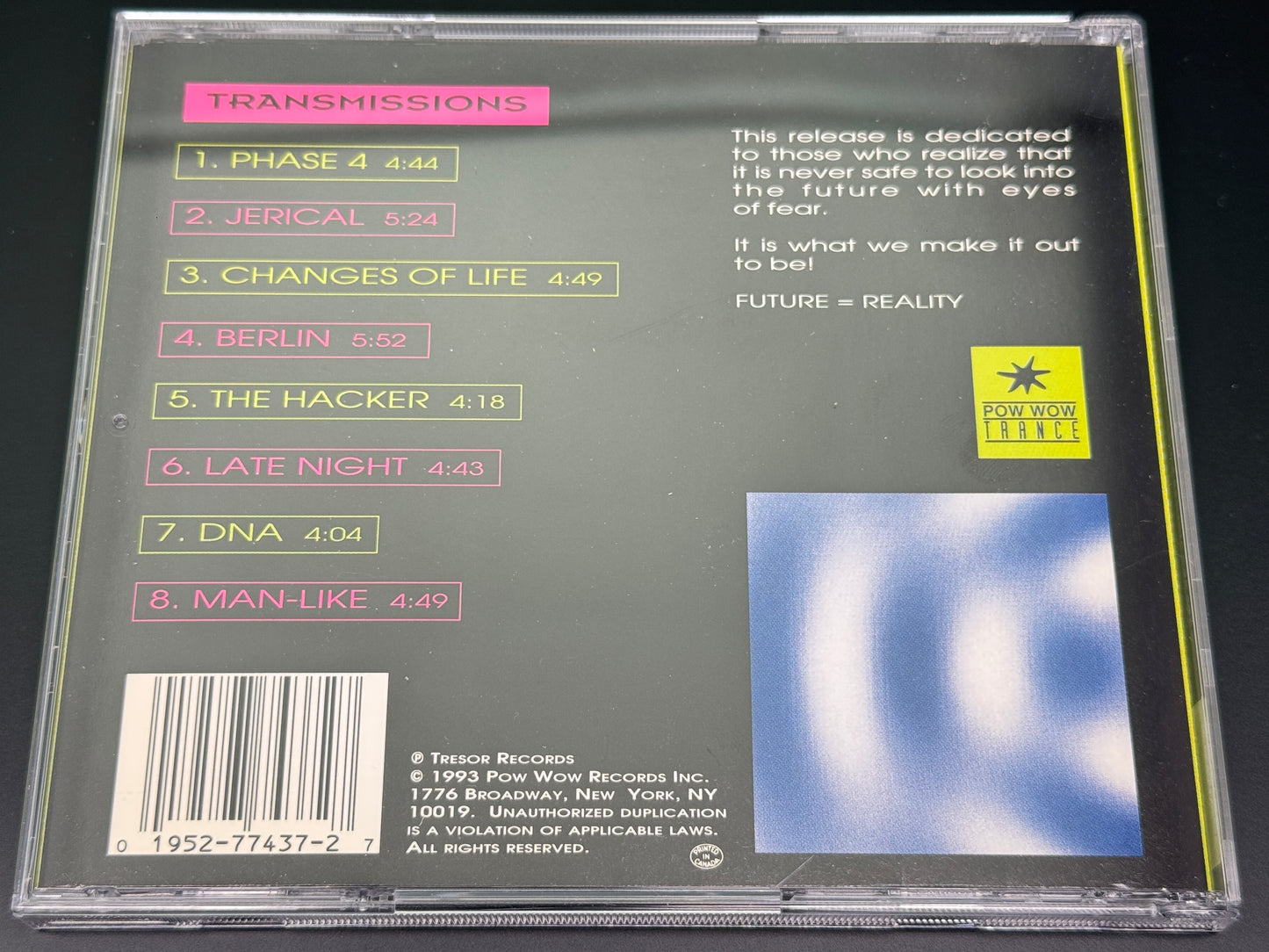 Jeff Mills Waveform Transmission Vol. 1