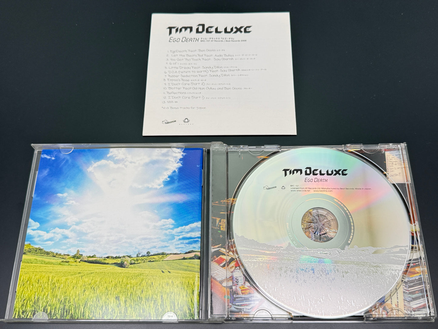 Tim Deluxe Ego Death Japan Import CD Bonus Tracks+2 BRC-157
