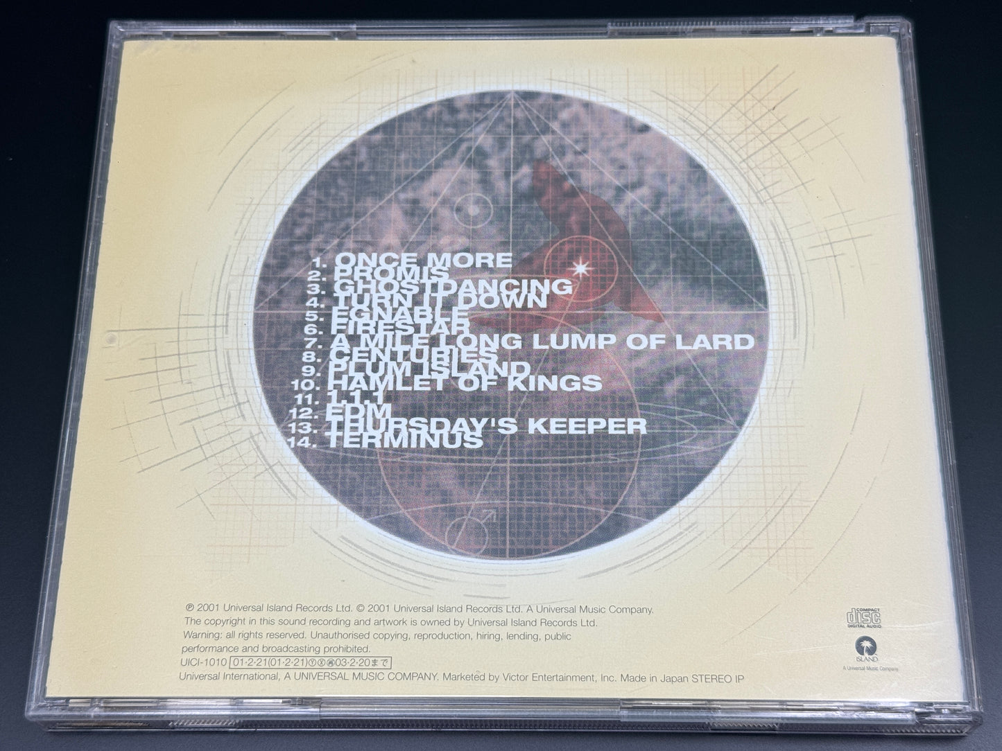 The Orb Cydonia Japan Import CD Bonus Trk UICXI-1010