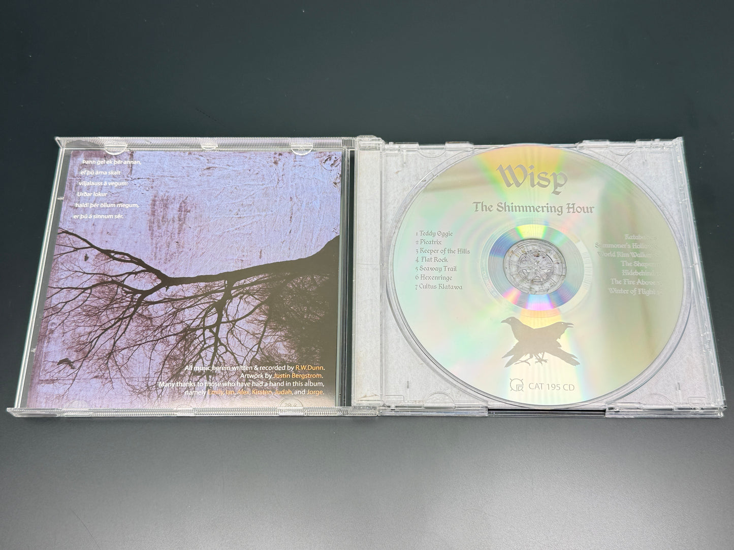Wisp The Shimmering Hour Rephlex CAT 195 CD