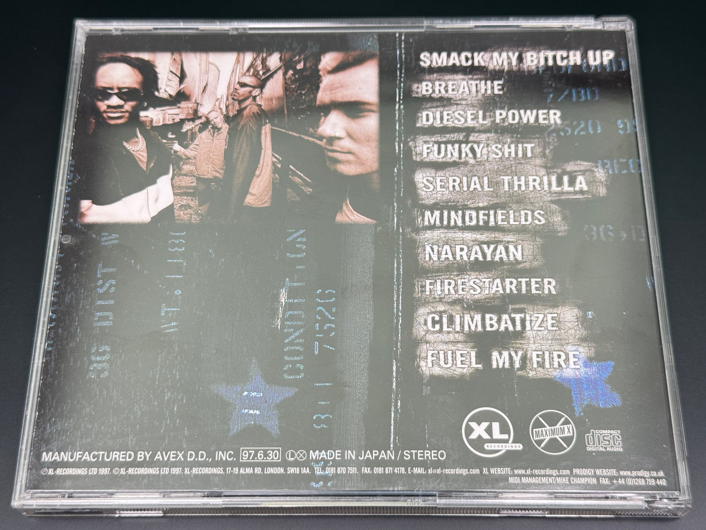 The Prodigy The Fat Of The Land Japan Import AVCM-65020