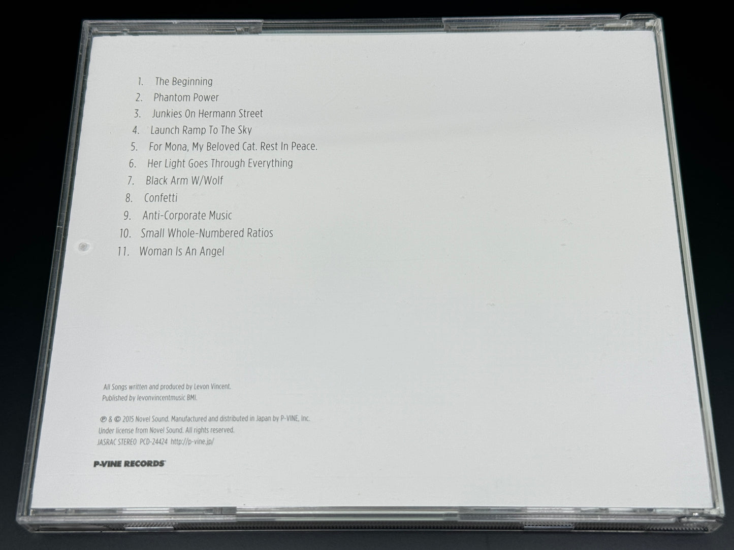 Levon Vincent Japan Import 11Tracks PCD-24424
