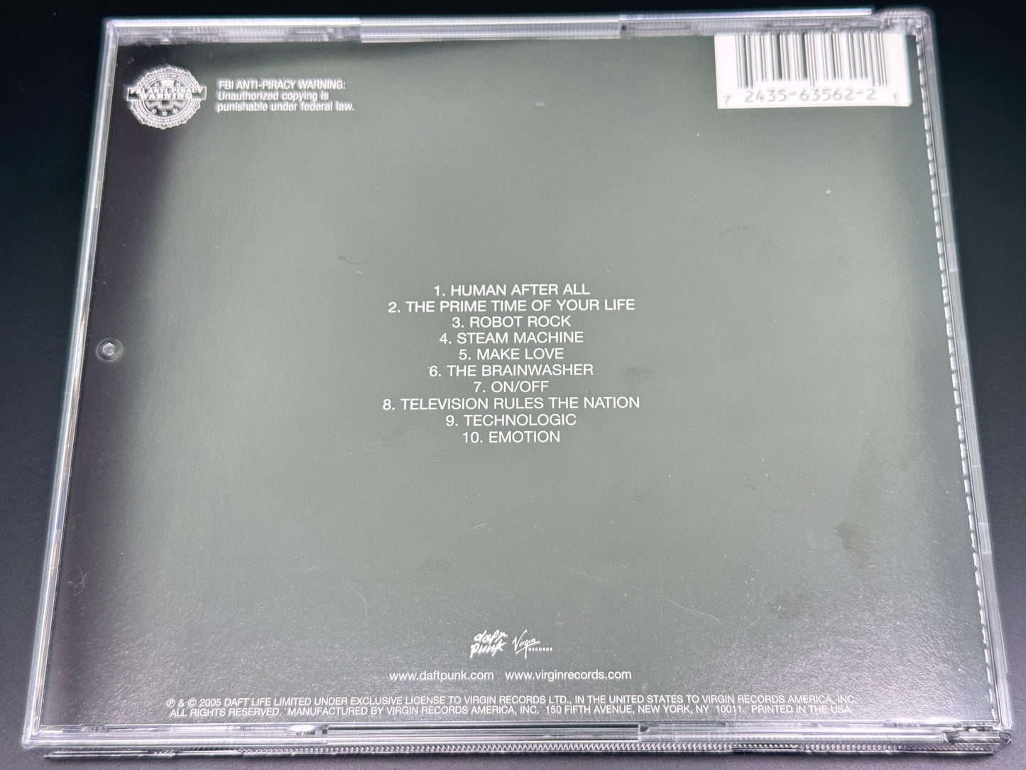 Daft Punk Human After All CD