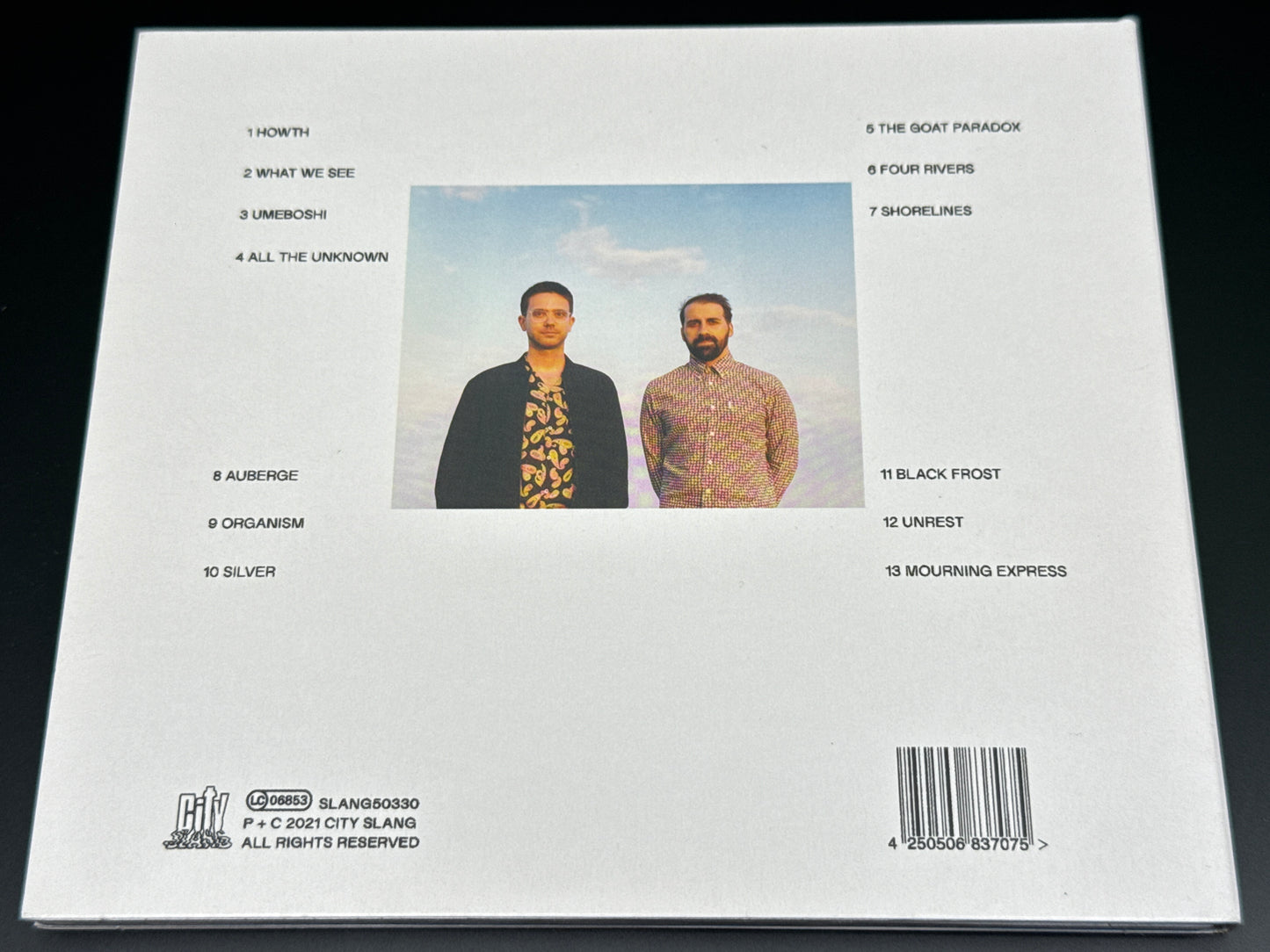 Grandbrothers All The Unknown City Slang CD SLANG50330
