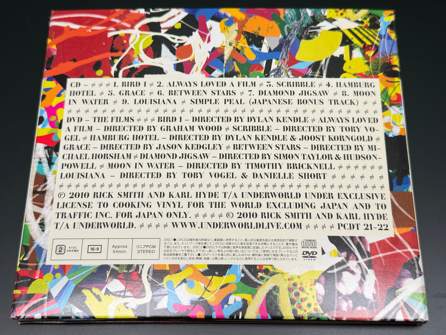 Underworld Barking Japan Import CD+DVD PCDT-21