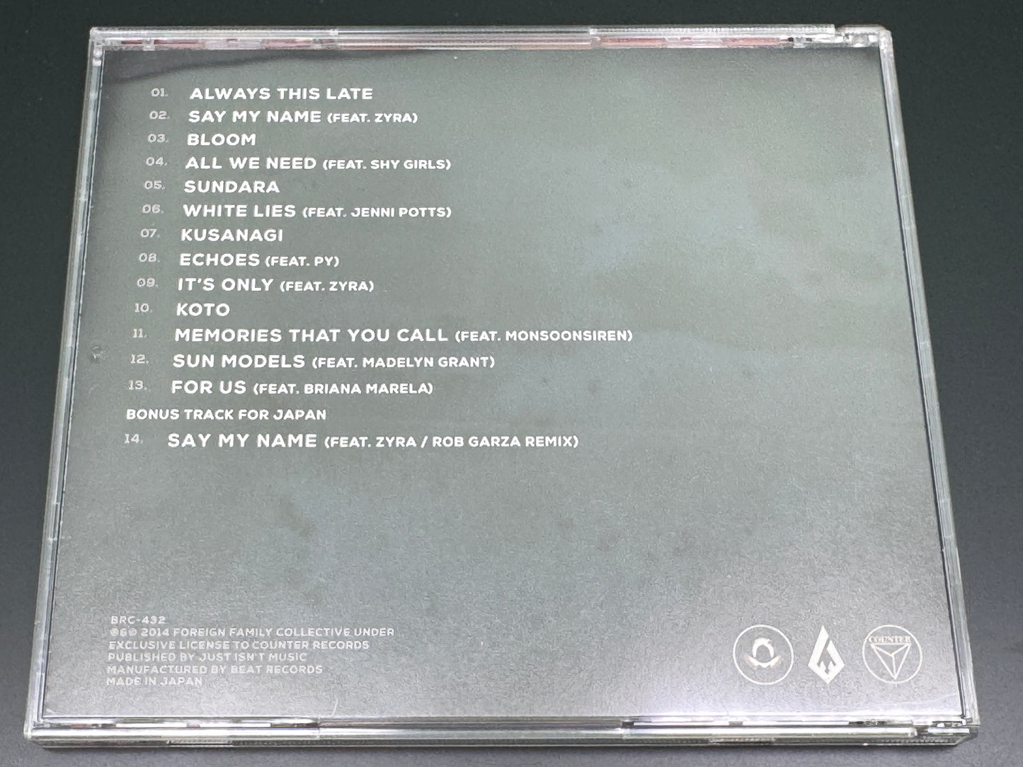 ODESZA In Return Japan Import Bonus Track+1 BRC-432