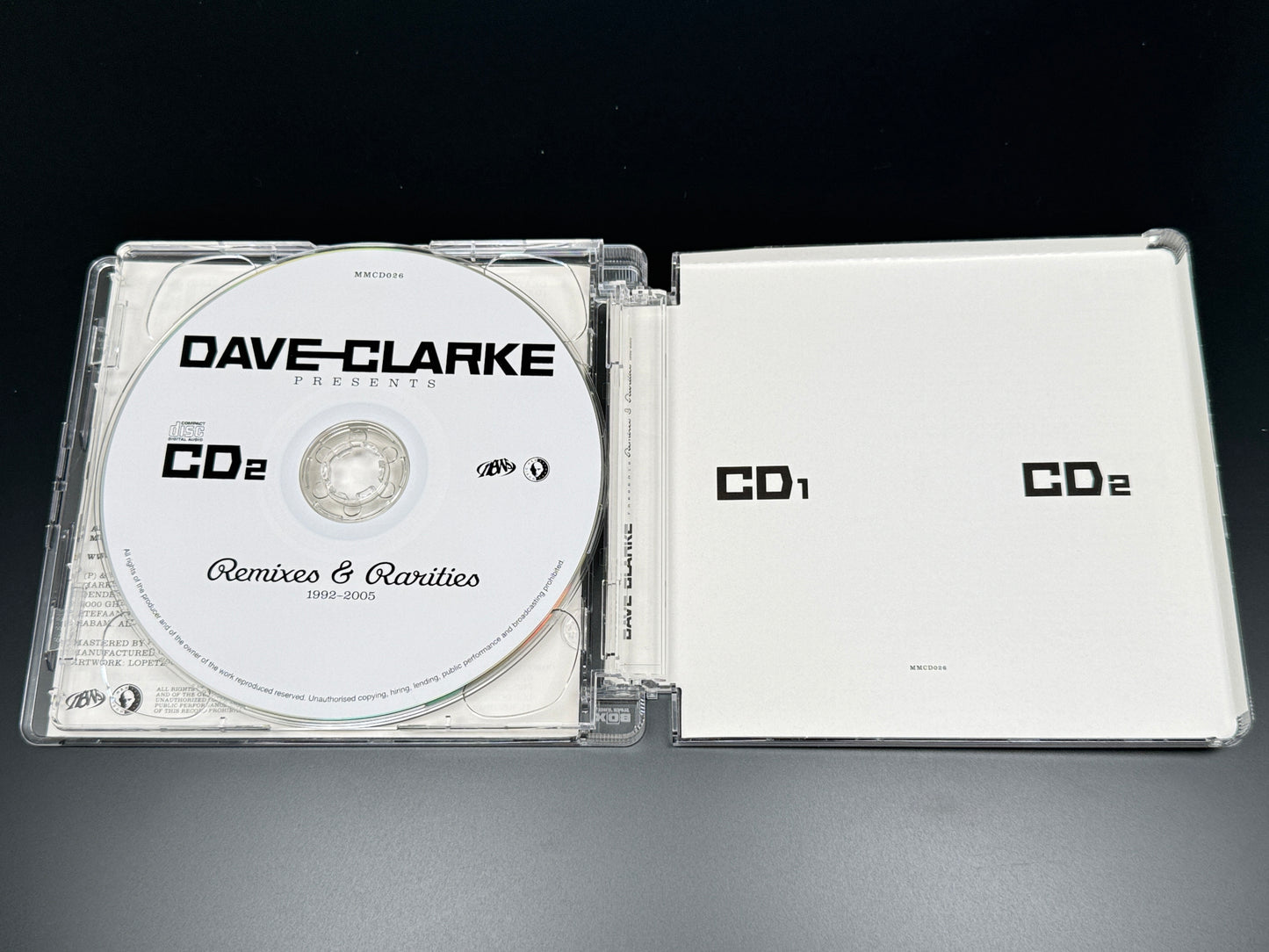 Dave Clarke Remixes & Rarities 1992-2005 Depeche Mode,Gary Numan,Chemical Brothers 2CD