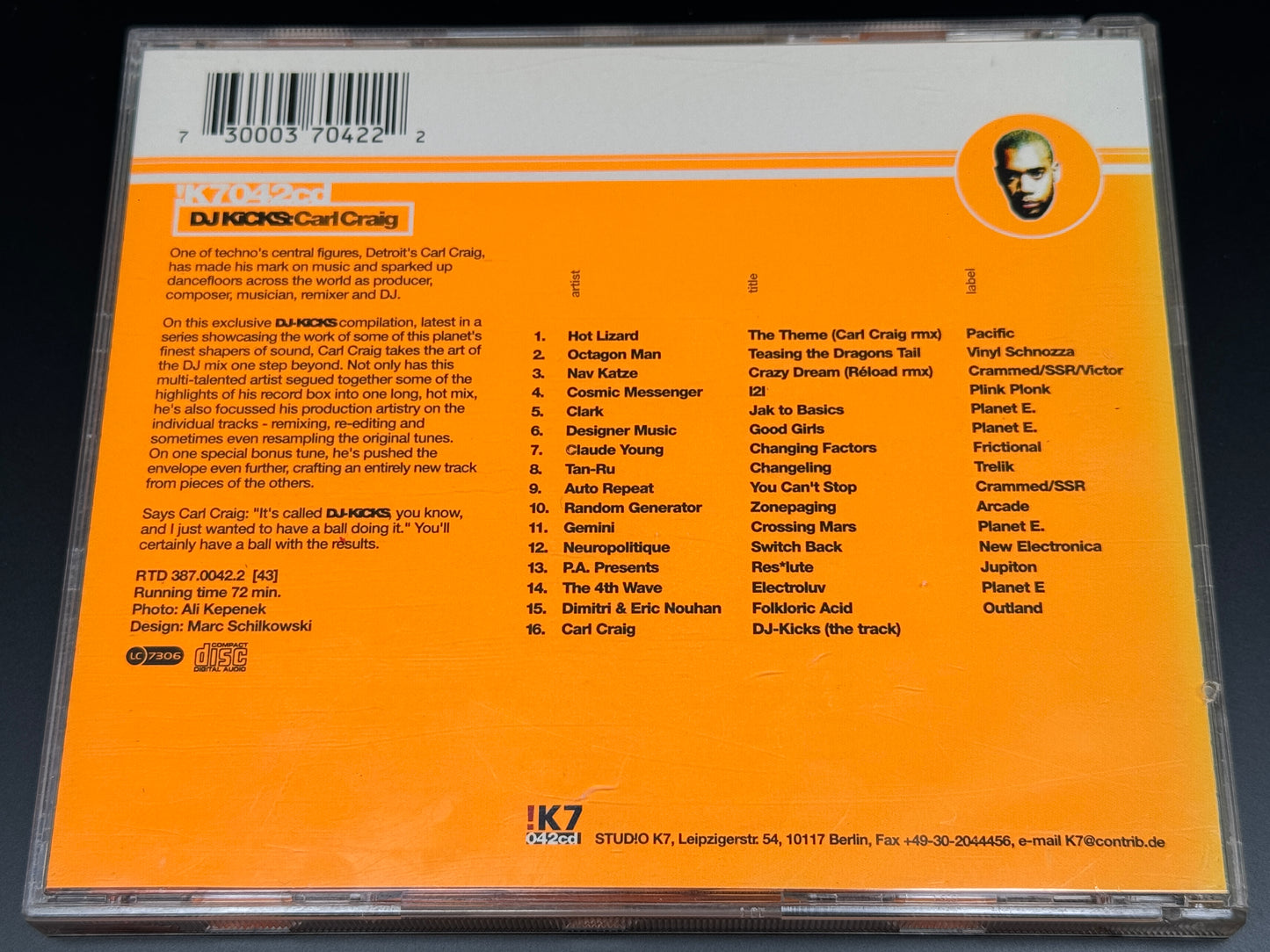 Carl Craig DJ-Kicks iK7