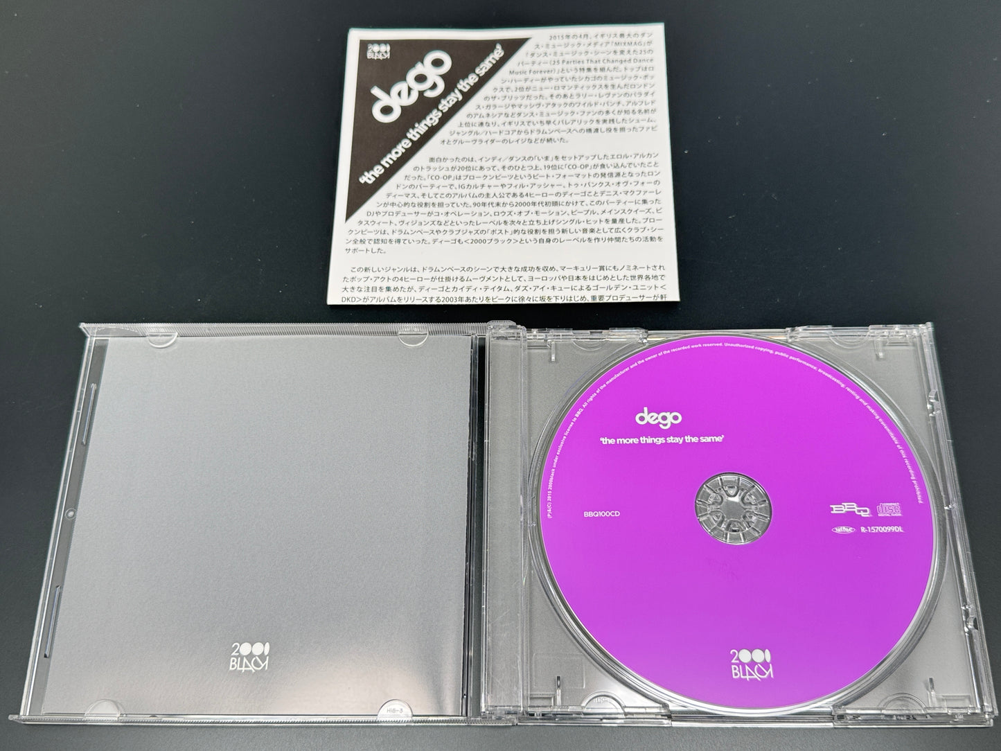 Dego(4hero) The More Things Stay The Same Japan Import BBQ100CD