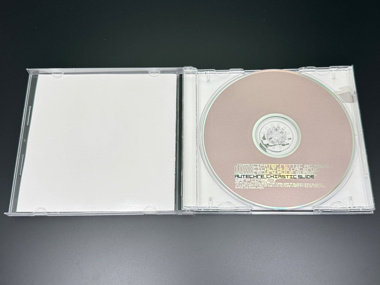 Autechre Chiastic Slide WARP CD49